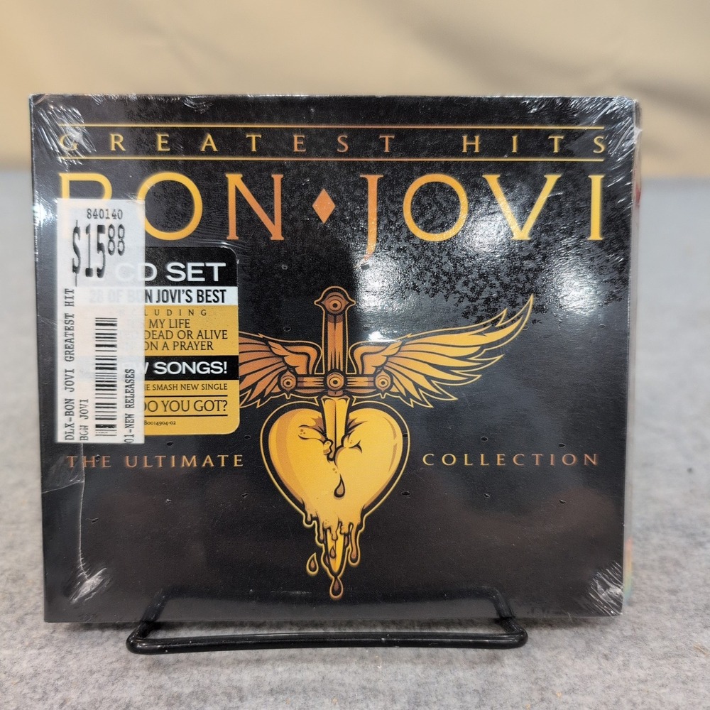 Bon Jovi Greatest Hits‎ The Ultimate Collection 2-CD Set New Sealed